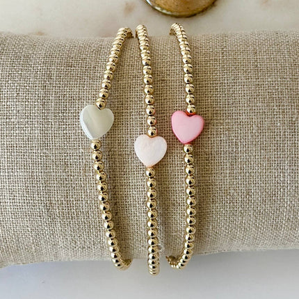 Pink Heart Bracelet