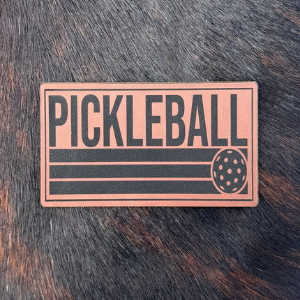 Engraved Pickleball Patch