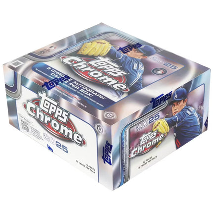 2025 Topps Chrome Baseball Hobby Jumbo Box
