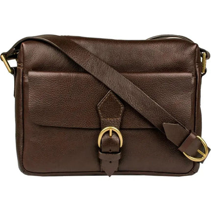 Scully Trendy Trekker - Leather Messenger Bag