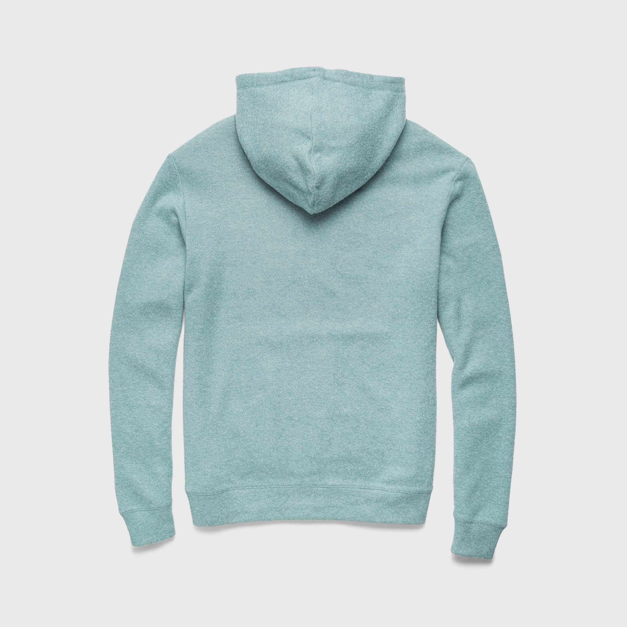 Justin Cashmist Fleece Hoodie - Aqua Heather