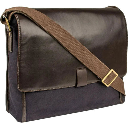 Scully Scholar's Journey - Leather Messenger Bag
