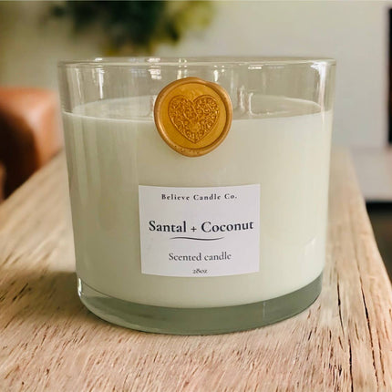 Santal and Coconut Candle