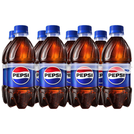 Pepsi Cola Soda Pop, 16.9 Fl Oz Bottles, 6 Pack