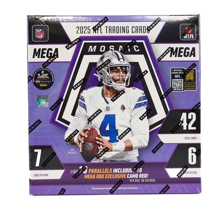 2025 Panini Mosaic Football Hobby Mega Box