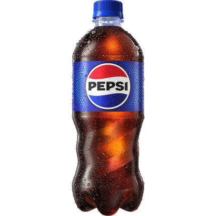 Pepsi Cola Soda Pop, 16.9 Fl Oz Bottles, 6 Pack