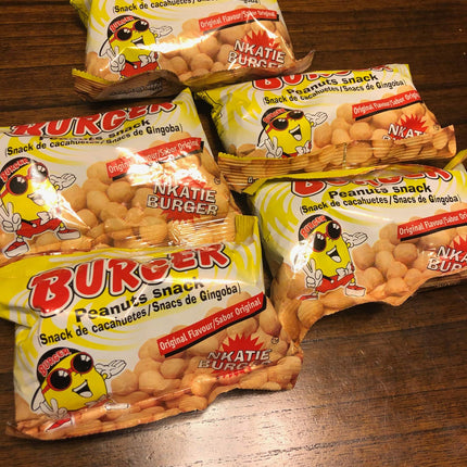 Viral Nkatie Burger - African Peanut Snack [Pack of 4] | Trending