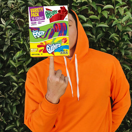 Fruit Roll-Ups Variety Pack - Fruit by the Foot & Gushers, Gluten-Free (16 Count)