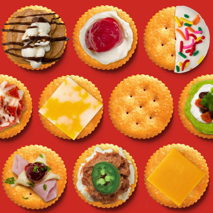 RITZ Fresh Stacks Original Crackers - Party Size, 16 Individually Wrapped Packs (23.7 oz)