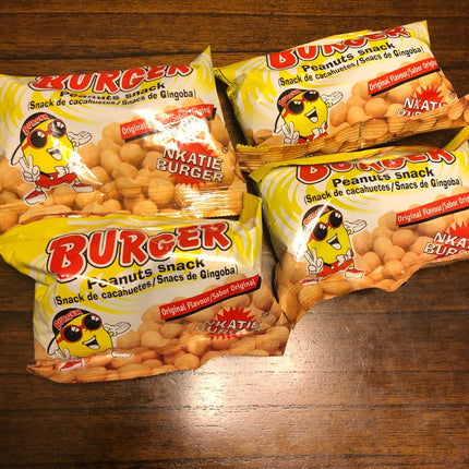 Viral Nkatie Burger - African Peanut Snack [Pack of 4] | Trending