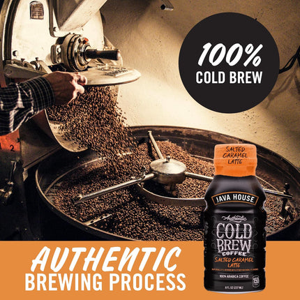Cold Brew 8oz Bottles - Salted Caramel Latte