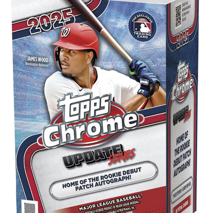 2025 Topps Chrome Update Series Baseball 7-Pack Blaster Box