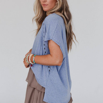 Camden Lace V Neck Top