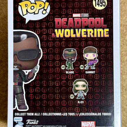 Funko Pop! Marvel Blade The Vampire Hunter #1495 MCU Deadpool & Wolverine 2024