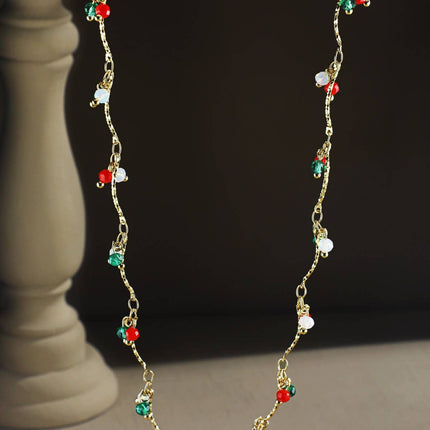 Holiday Beaded Necklace