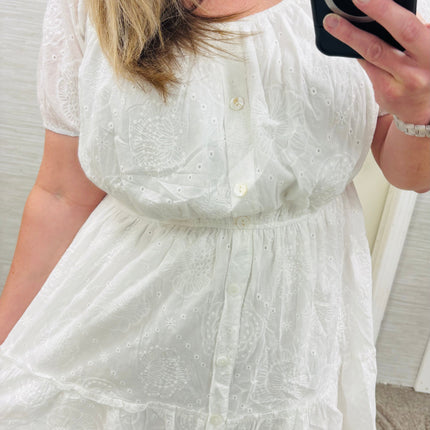 White Magnolia Dress