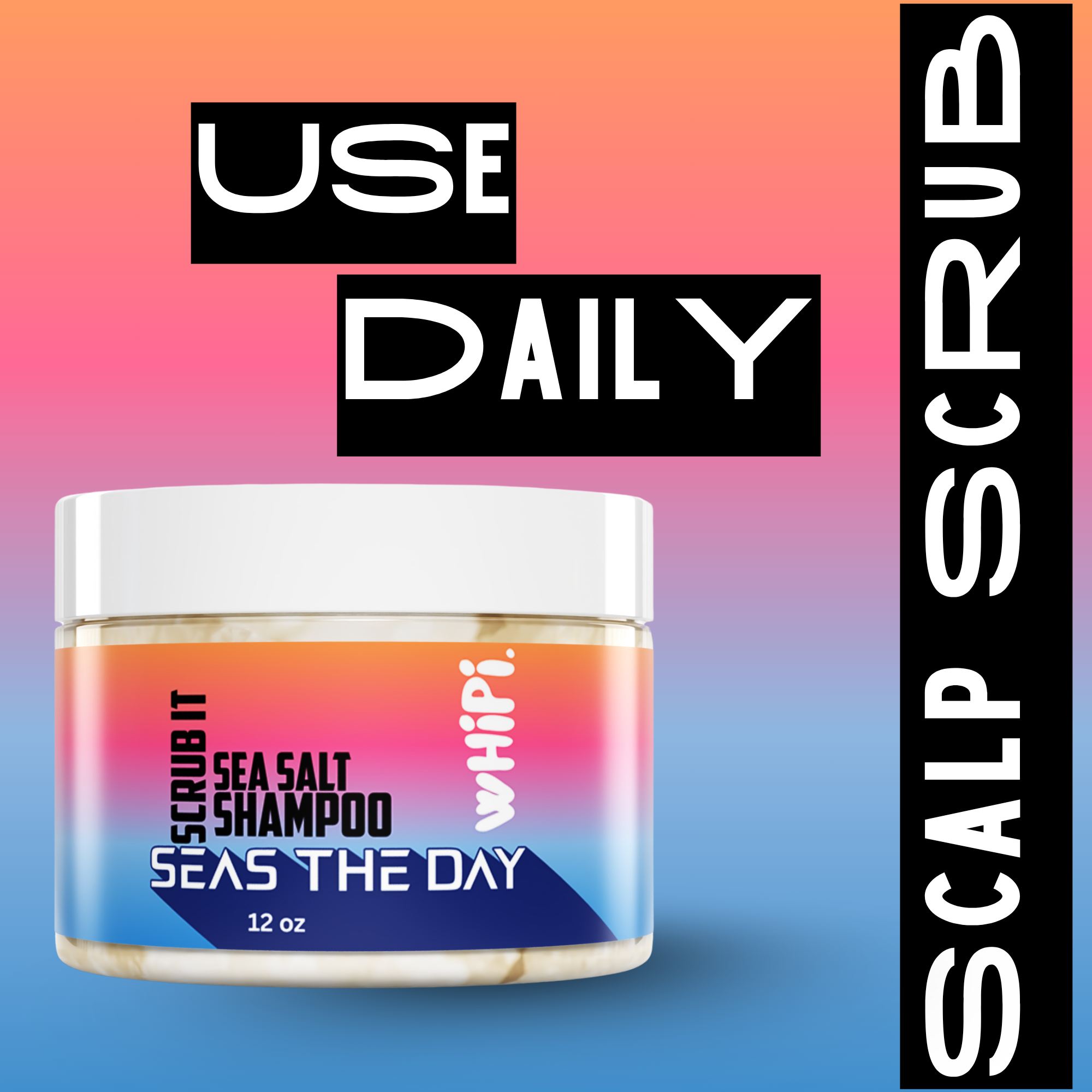 Scrub- Sea Salt Shampoo
