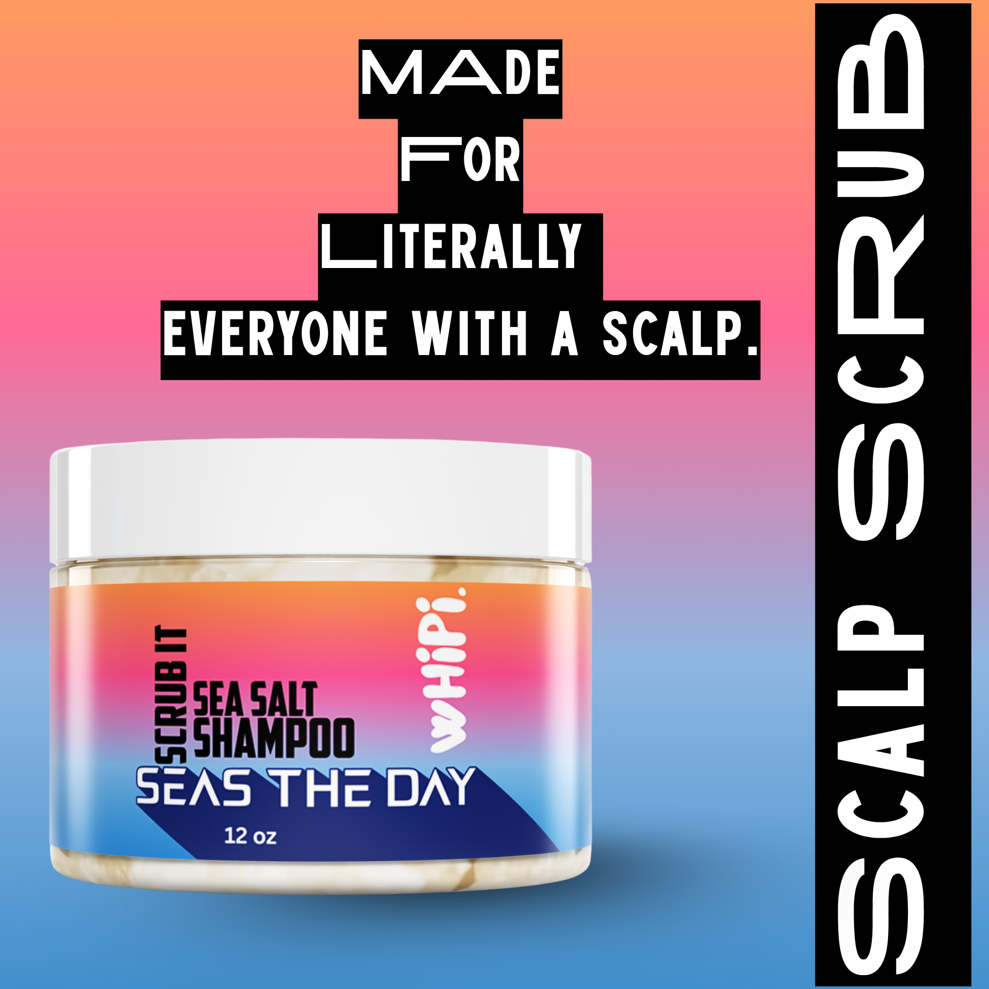 Scrub- Sea Salt Shampoo