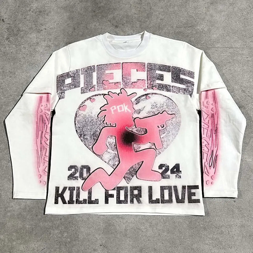 "Pieces" Love Long Sleeve Shirt
