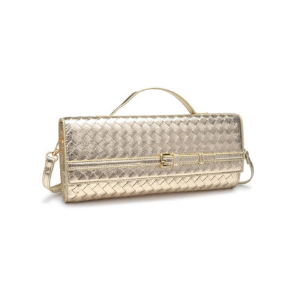 Sleek Gold Crossbody
