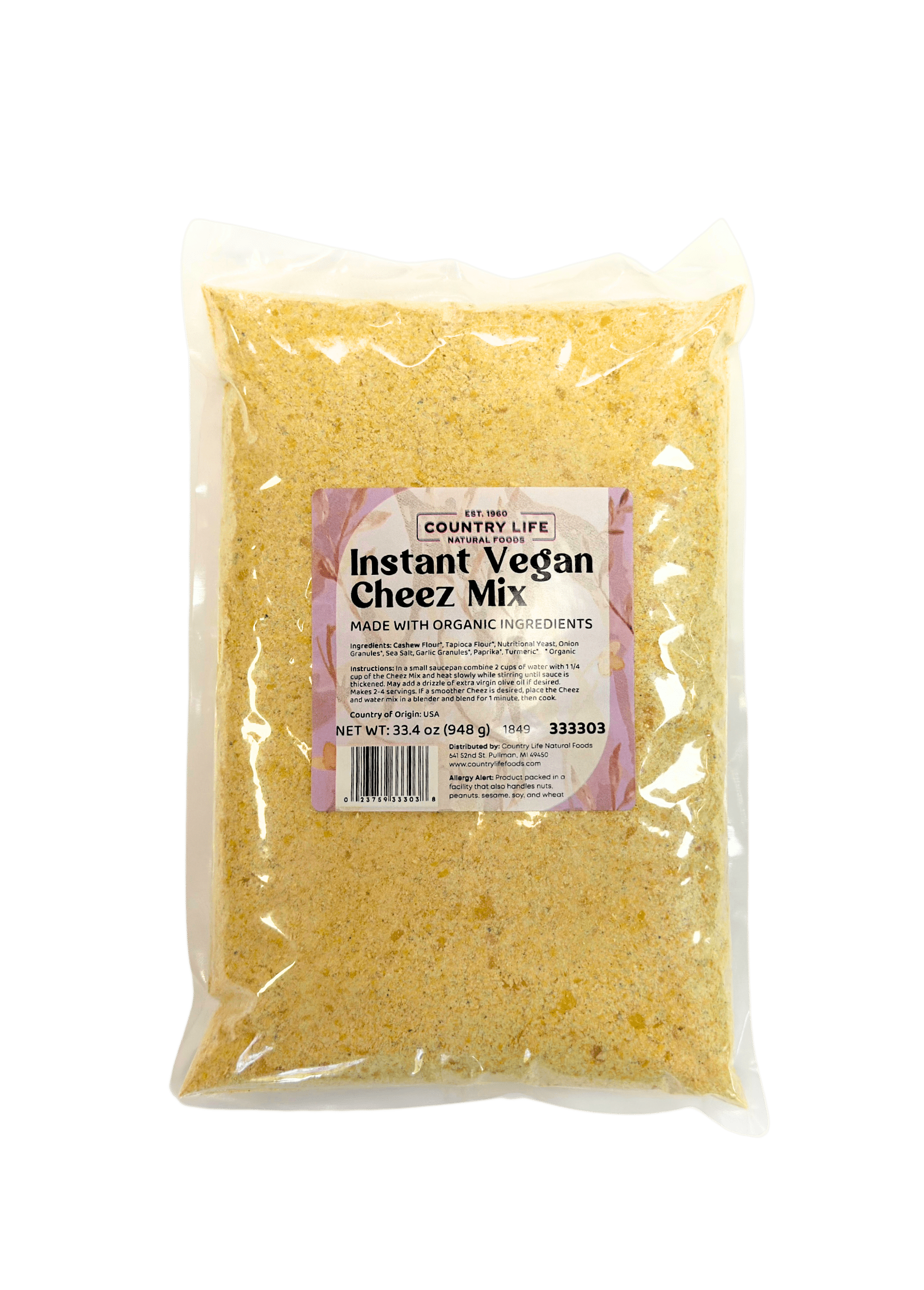 Cheez Mix, Vegan, Instant