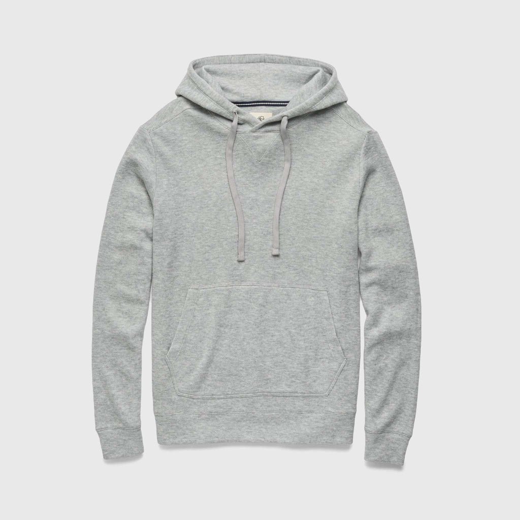 Justin Cashmist Fleece Hoodie - Heather Grey