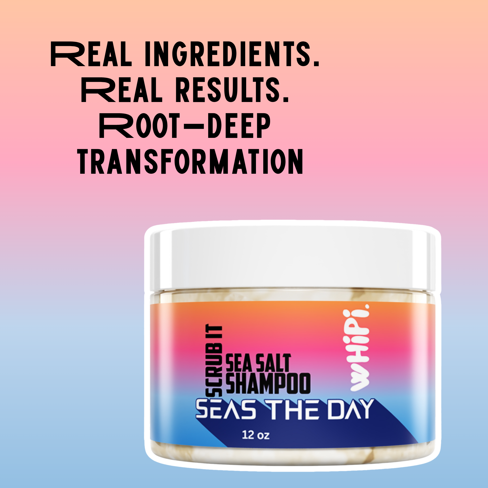 Scrub- Sea Salt Shampoo