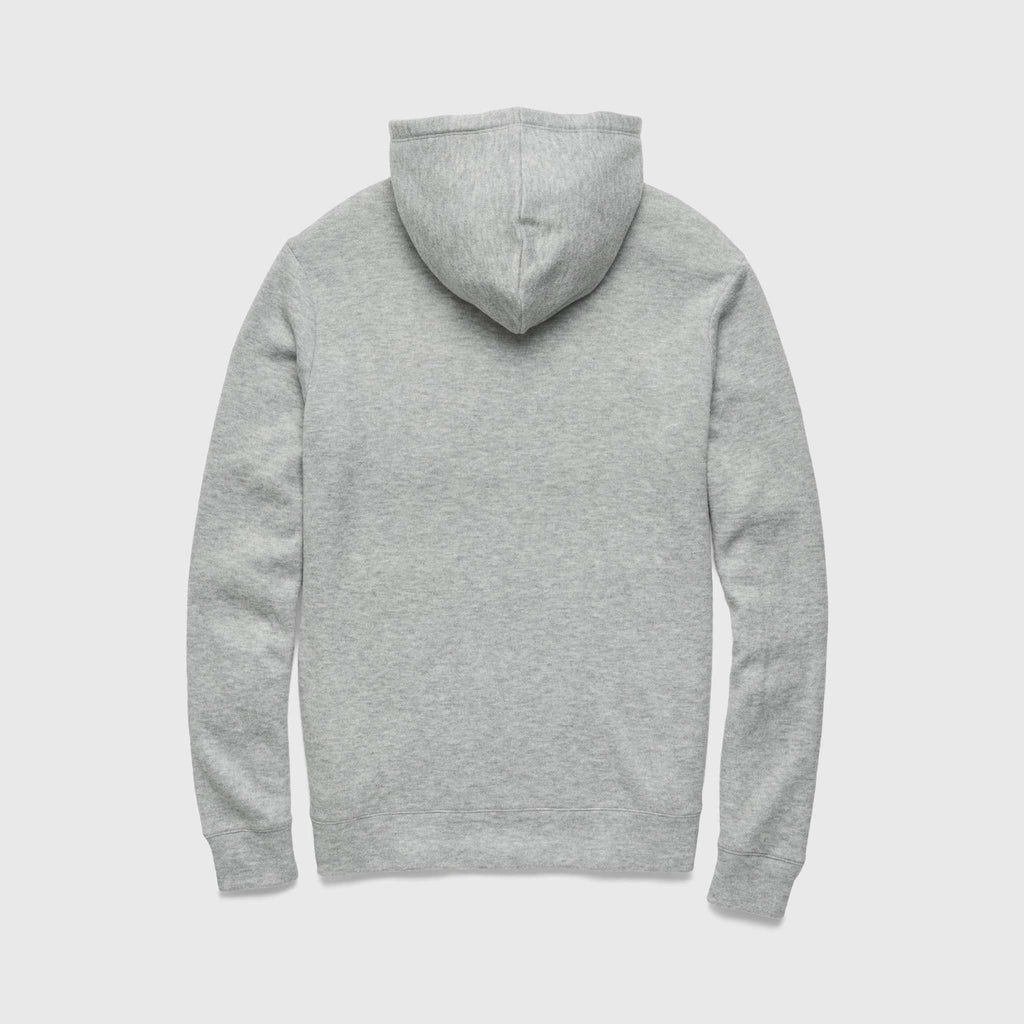 Justin Cashmist Fleece Hoodie - Heather Grey