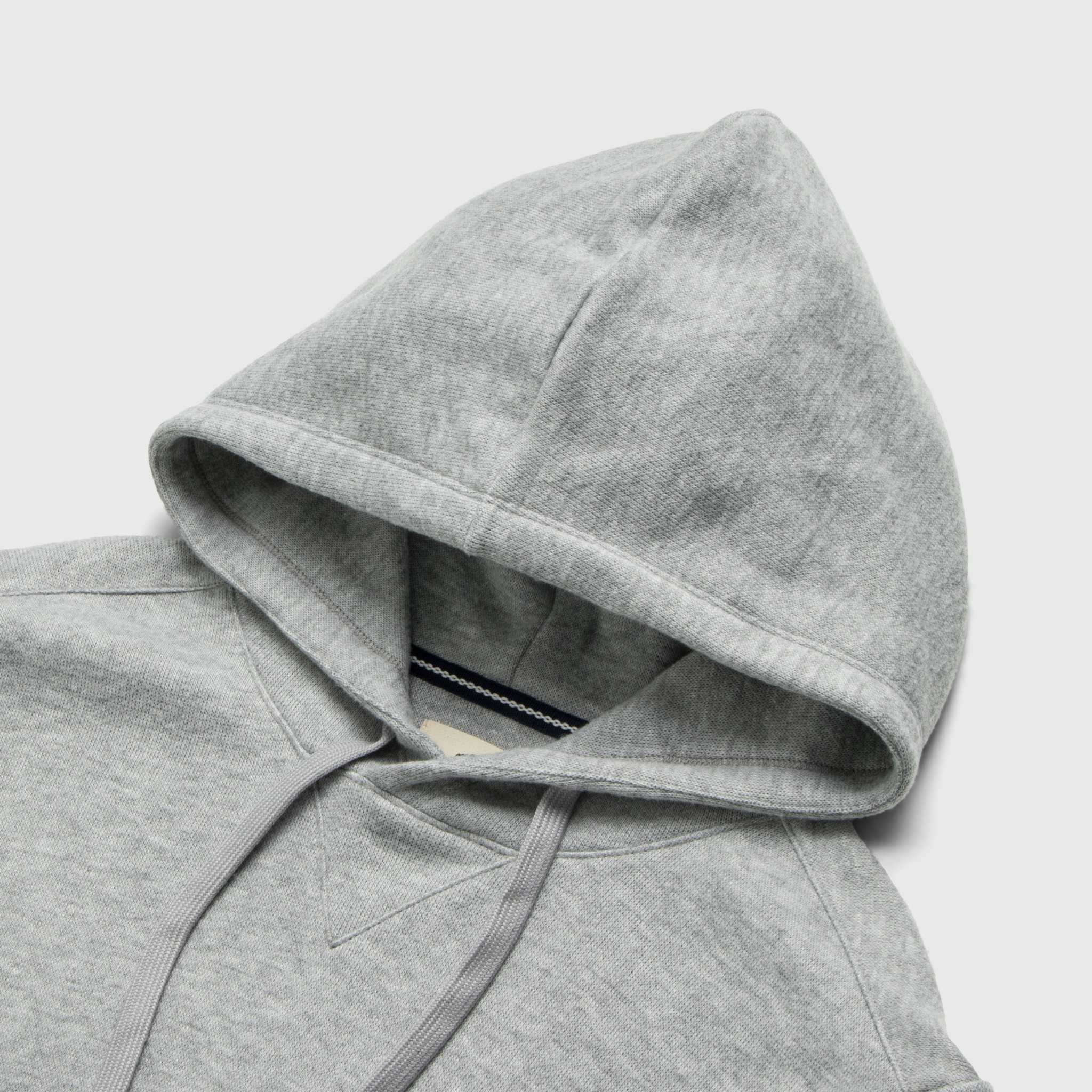 Justin Cashmist Fleece Hoodie - Heather Grey