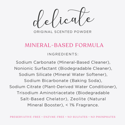 POWDER Delicate Laundry Detergent - Original Scent