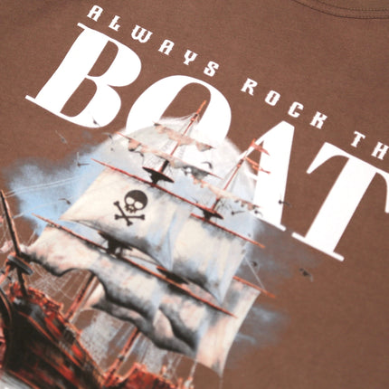 Always Rock The Boat T - Chocolate