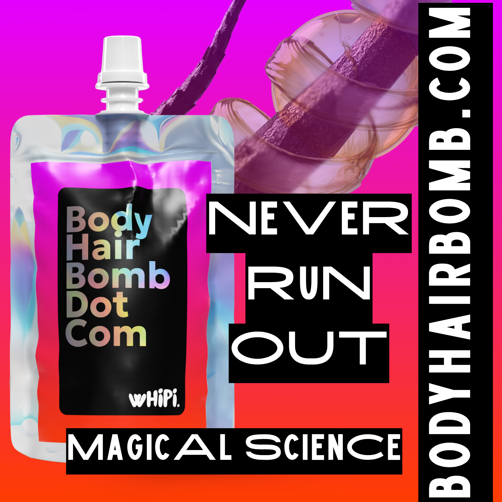 Body Hair Bomb Dot Com- Everything Cream