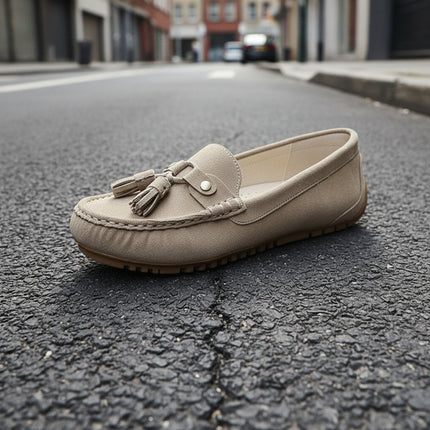 Soft-Bottom Non-Slip Slip-On Loafer Flats — Women’s Easy Comfort Shoes