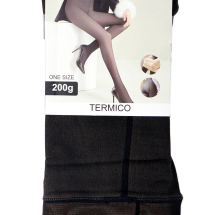 Sheer Fleece Lined Tights