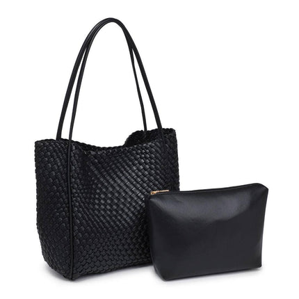 Natural Woven Tote