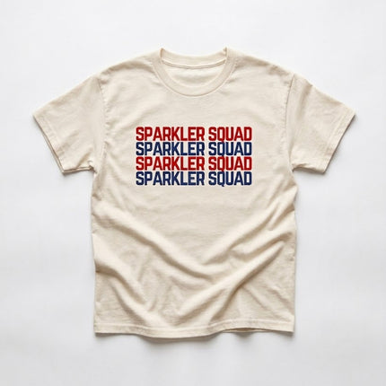 SPARKLER SQUAD TEE - VINTAGE CREAM