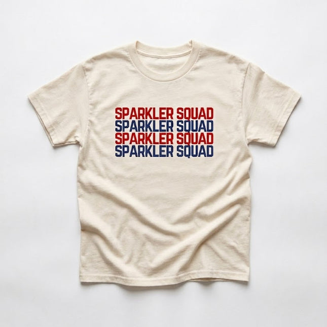 SPARKLER SQUAD TEE - VINTAGE CREAM