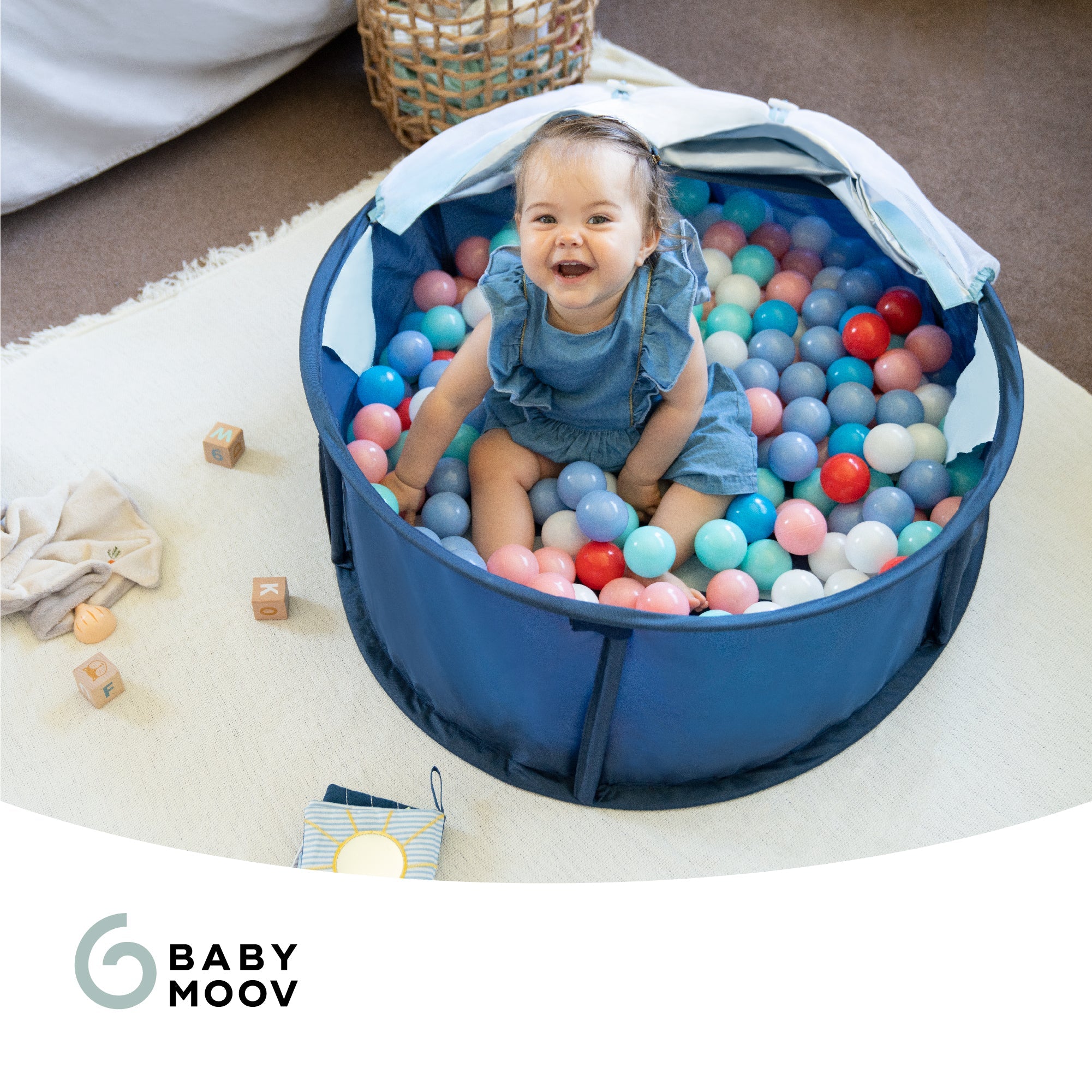 Babyni Anti-UV Infant Pop Up Tent & Playyard