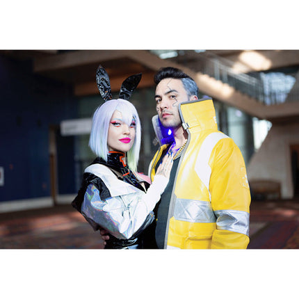 David Martinez Cyberpunk 2077 Jacket – LED & Vegan Leather