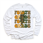 White Long Sleeve Tee / 2T Kids