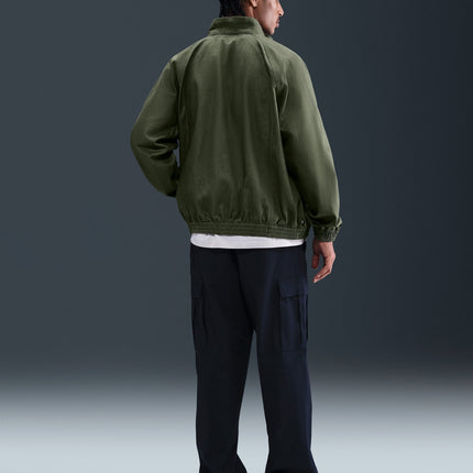 Nike Sb Denim Full Zip-Up Track Jacket - Olive/Green