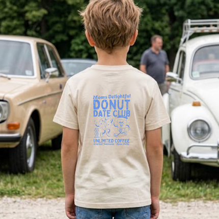MOMS DONUT DATE CLUB TEE - CREAM