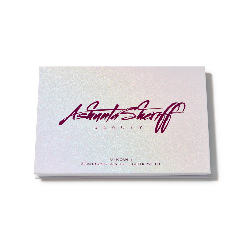 Ashunta Sheriff Beauty Unicorn Blush & Highlighter Palette