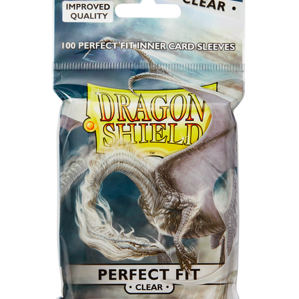 Dragon Shield Perfect Fit Sleeves - Clear (100-Pack)
