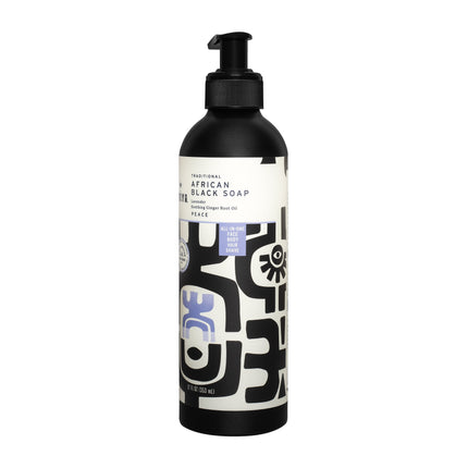 Traditional African Black Liquid Soap <br> Peace