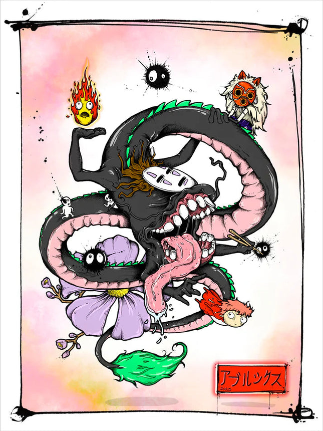 Aaron Brooks "Master Ghibli" Print