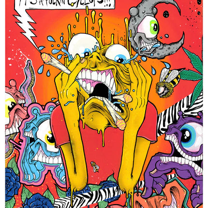 Aaron Brooks "It's a F'n Cyclops" Print