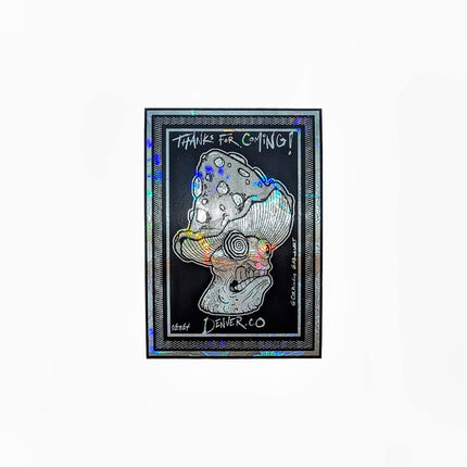 Aaron Brooks "Mushroom (Mini Foil)" Print