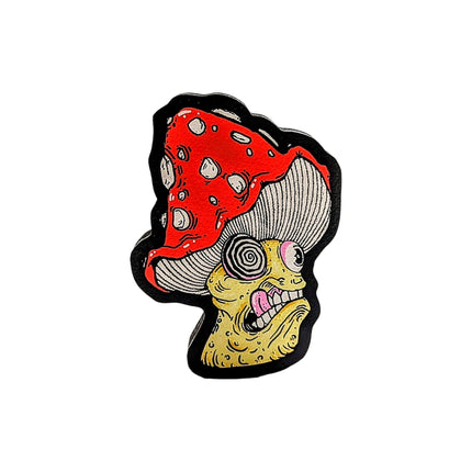Aaron Brooks "Mushroom (Mini)" Wood Cut Print