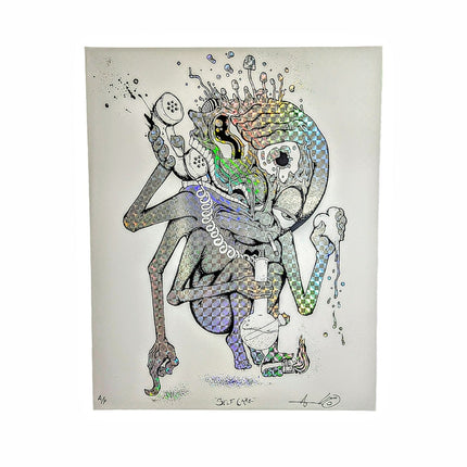 Aaron Brooks "Self Care (Foil)" Print
